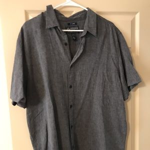 American Rag Short Sleeve Casual Dress Shirt